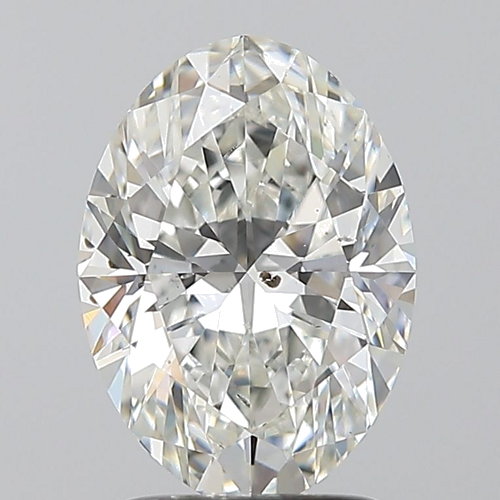 2.02 carat H-SI2 Natūralus Oval Deimantas (1)