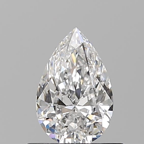 0.51 carat D-IF Natūralus Pear Deimantas (1)