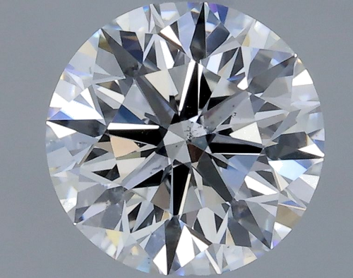 0.78 carat F-SI1 Excellent cut Natūralus Round Deimantas (1)