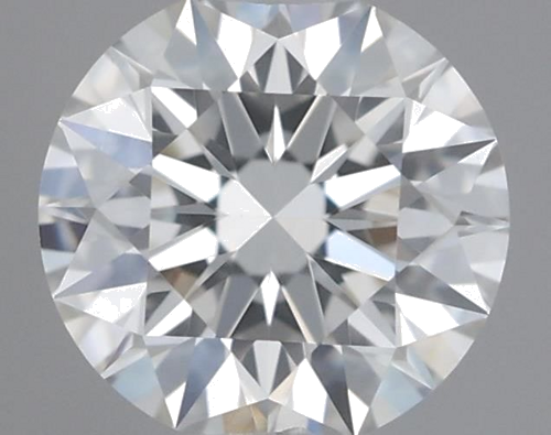 0.38 carat G-VVS2 Excellent cut Natūralus Round Deimantas (1)