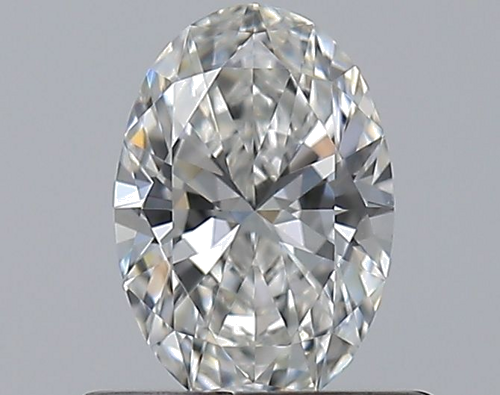 0.5 carat G-VVS1 Natūralus Oval Deimantas (1)