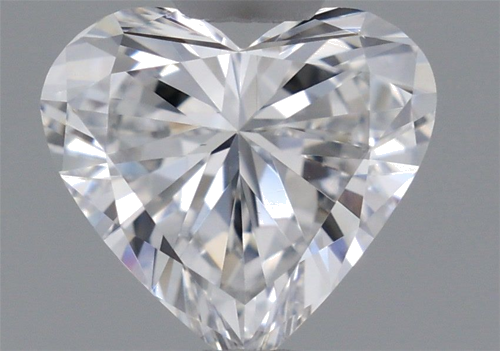 0.72 carat D-VS1 Natūralus Heart Deimantas (1)