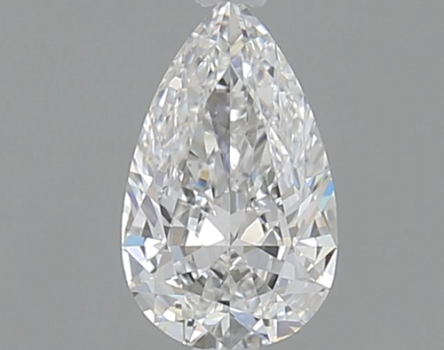 0.6 carat E-VS2 Natūralus Pear Deimantas (1)