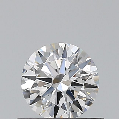 0.5 carat F-SI1 Excellent cut Natūralus Round Deimantas (1)