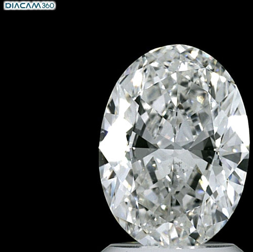 2.01 carat H-SI1 Natūralus Oval Deimantas (1)