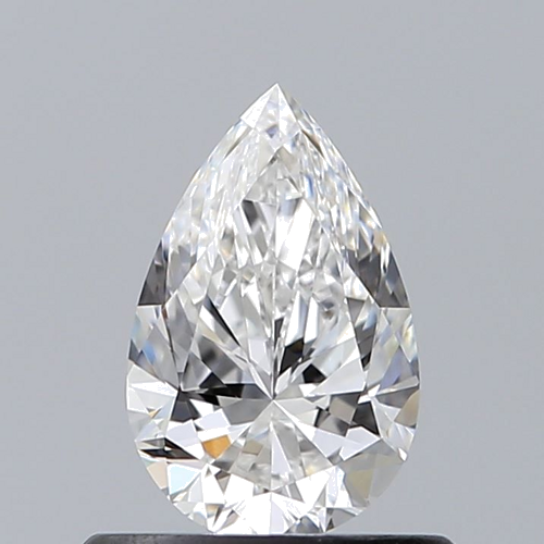 0.6 carat E-VS1 Natūralus Pear Deimantas (1)