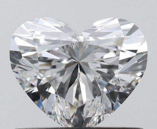 0.6 carat G-VS1 Natūralus Heart Deimantas (1)