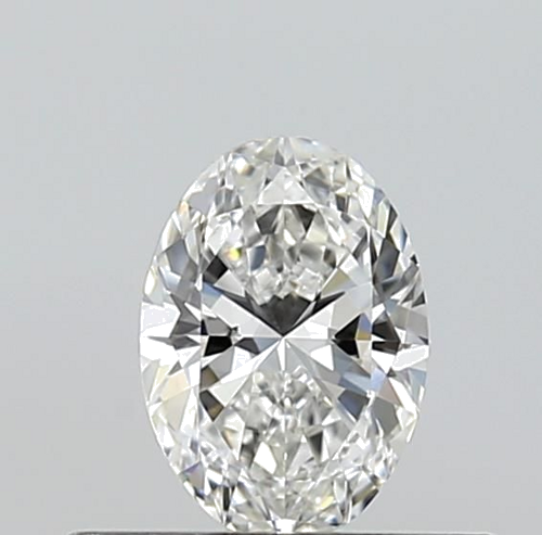 0.33 carat F-VVS1 Natūralus Oval Deimantas (1)