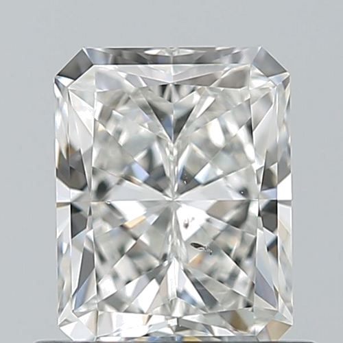 0.9 carat G-SI1 Natūralus Radiant Deimantas (1)