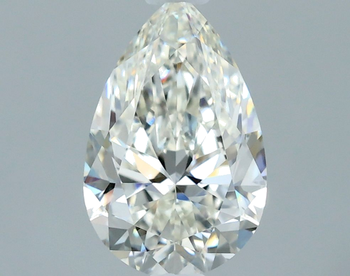 0.71 carat I-IF Natūralus Pear Deimantas (1)