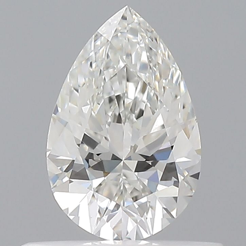 0.51 carat G-VVS1 Natūralus Pear Deimantas (1)