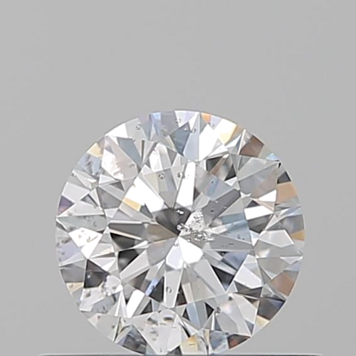 0.51 carat E-SI2 Excellent cut Natūralus Round Deimantas (1)