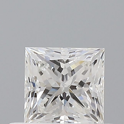 0.5 carat F-SI1 Natūralus Princess Deimantas (1)