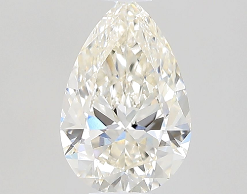 0.57 carat J-VVS2 Natūralus Pear Deimantas (1)