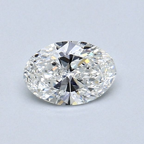 0.43 carat F-VS2 Natūralus Oval Deimantas (1)