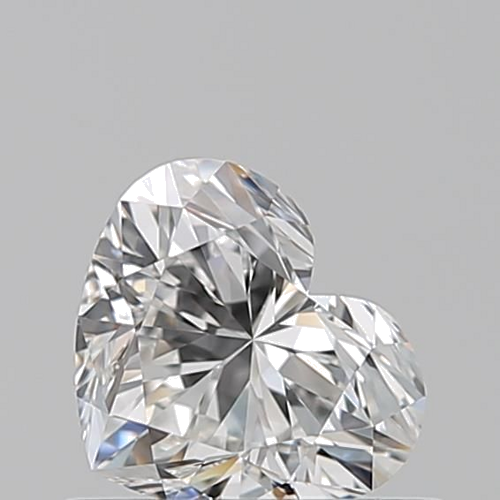 0.54 carat G-VVS1 Natūralus Heart Deimantas (1)