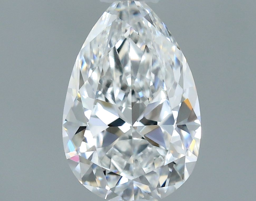 0.4 carat E-VVS1 Natūralus Pear Deimantas (1)