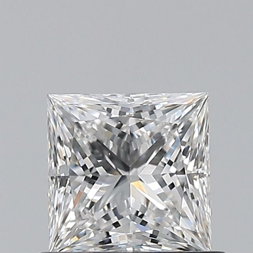 0.72 carat E-VS2 Natūralus Princess Deimantas (1)