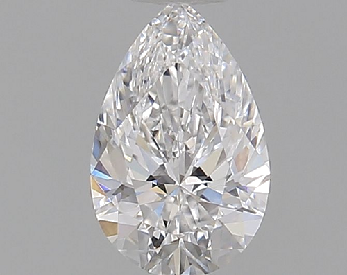 0.31 carat D-VS1 Natūralus Pear Deimantas (1)