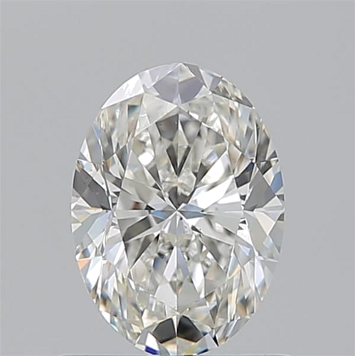 1.01 carat I-VS2 Natūralus Oval Deimantas (1)