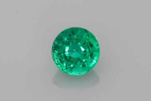 0.2 carat GREEN Round Smaragdas (1)