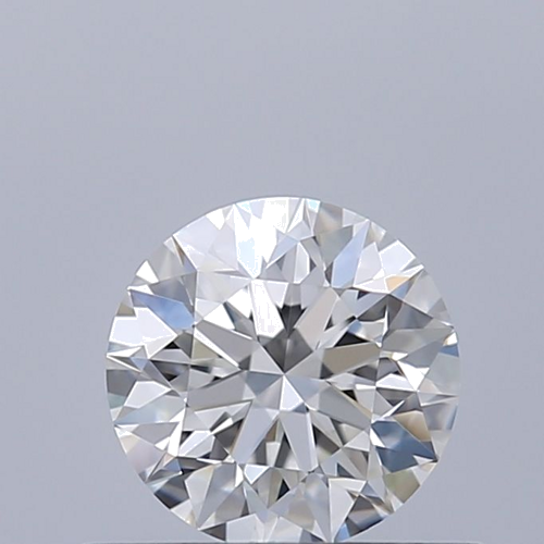 0.5 carat F-VVS1 Excellent cut Natūralus Round Deimantas (1)