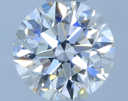0.51 carat F-VVS1 Excellent cut Natūralus Round Deimantas (1)