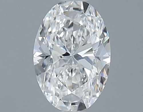 0.5 carat G-VS2 Natūralus Oval Deimantas (1)
