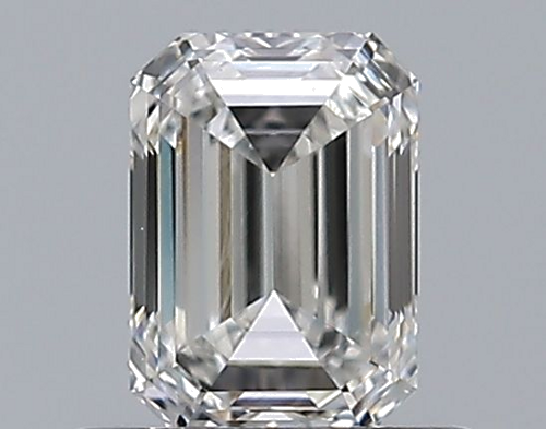 0.6 carat F-VVS2 Natūralus Emerald Deimantas (1)