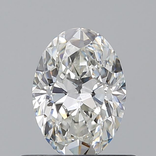 0.55 carat H-VS2 Natūralus Oval Deimantas (1)