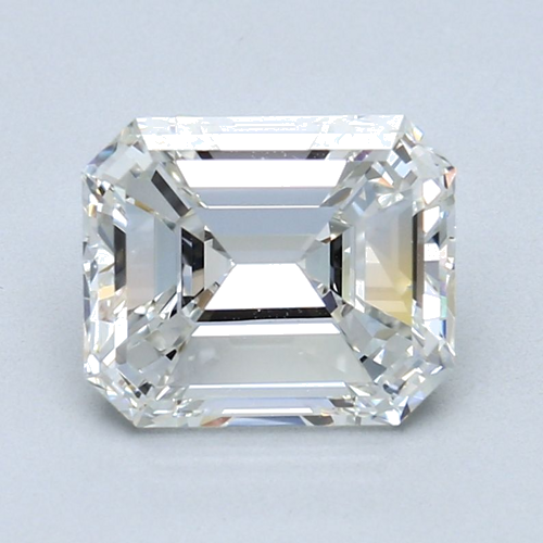 2.32 carat F-VS2 Natūralus Emerald Deimantas (1)