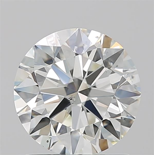 1.39 carat K-SI2 Excellent cut Natūralus Round Deimantas (1)