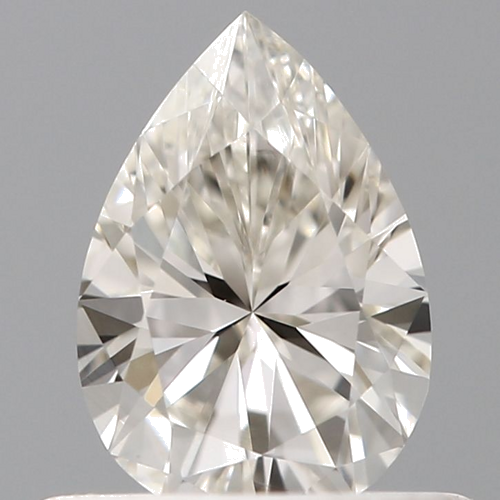 0.5 carat J-VS2 Natūralus Pear Deimantas (1)