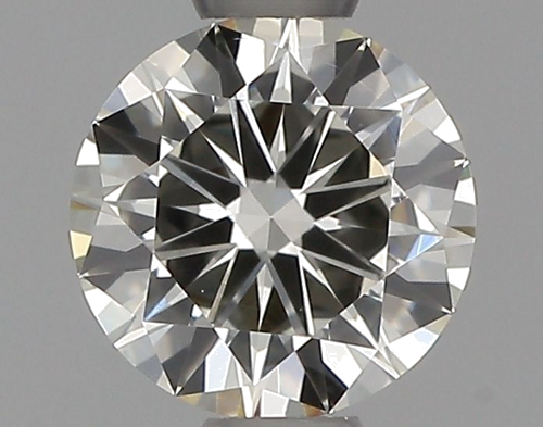 0.51 carat I-VVS2 GD cut Natūralus Round Deimantas (1)