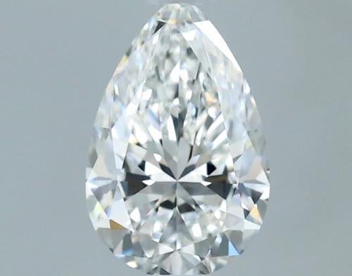 0.51 carat F-IF Natūralus Pear Deimantas (1)