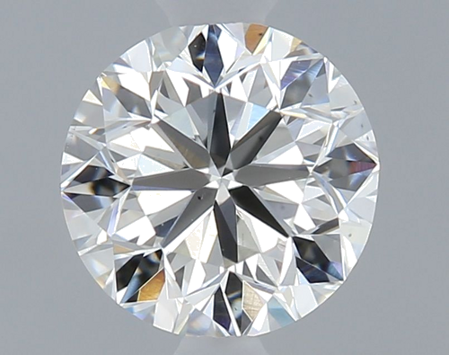 0.51 carat H-VS2 Very Good cut Natūralus Round Deimantas (1)