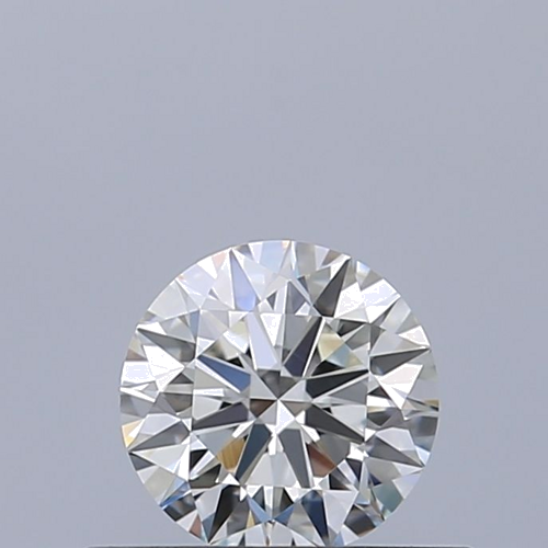 0.42 carat H-VVS1 Excellent cut Natūralus Round Deimantas (1)