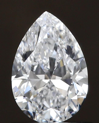 0.7 carat D-VS1 Natūralus Pear Deimantas (1)