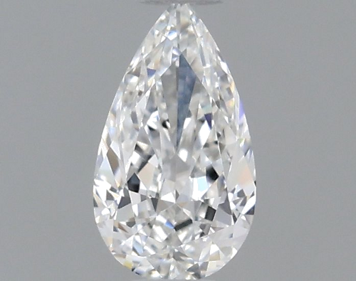 0.3 carat E-VVS1 Natūralus Pear Deimantas (1)