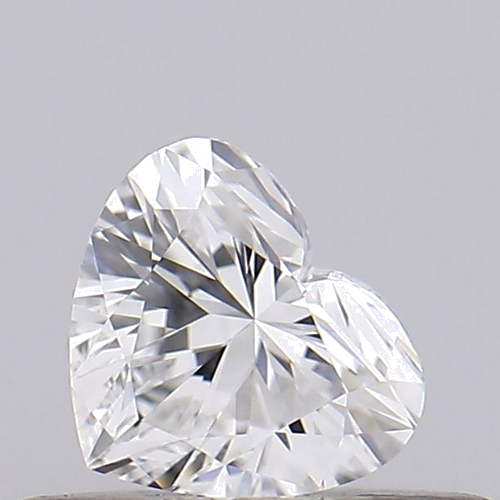 0.25 carat F-VVS1 Natūralus Heart Deimantas (1)