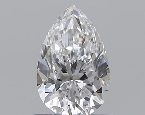 0.63 carat D-SI1 Natūralus Pear Deimantas (1)