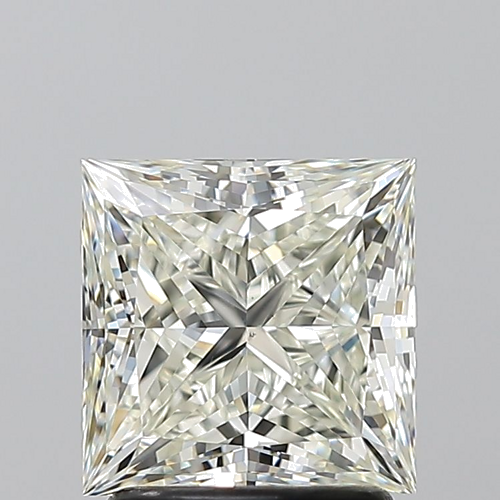 2.01 carat K-VS2 Natūralus Princess Deimantas (1)