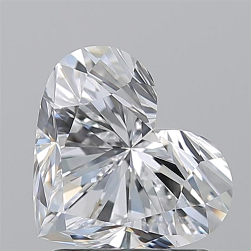 1.7 carat D-VVS1 Natūralus Heart Deimantas (1)