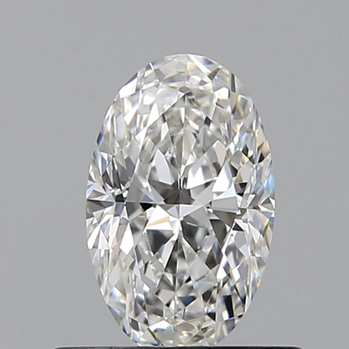0.53 carat F-VVS1 Natūralus Oval Deimantas (1)