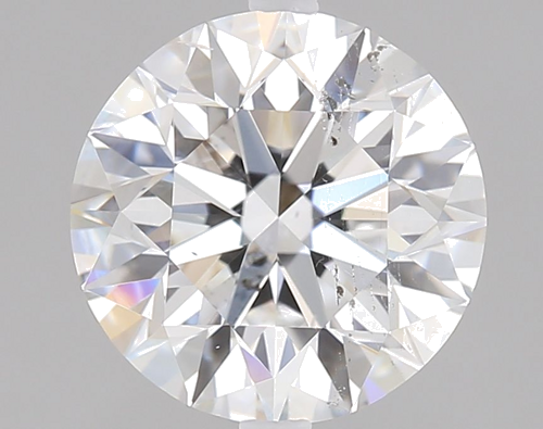 2.01 carat D-SI2 Excellent cut Natūralus Round Deimantas (1)