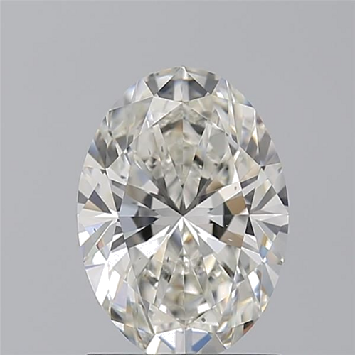 1.51 carat I-VS2 Natūralus Oval Deimantas (1)