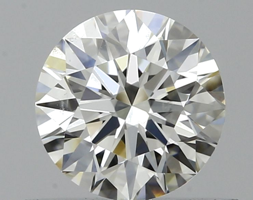0.5 carat F-SI1 Excellent cut Natūralus Round Deimantas (1)