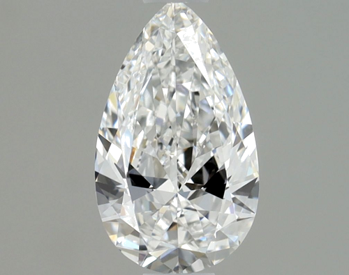 0.7 carat D-VS1 Natūralus Pear Deimantas (1)