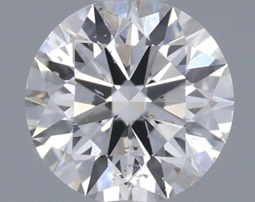 0.35 carat D-SI2 Excellent cut Natūralus Round Deimantas (1)