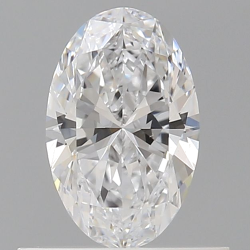 0.5 carat D-VS2 Natūralus Oval Deimantas (1)